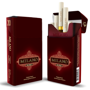Заказать сигареты блоками Сигареты Milano Rosso Compact (Милано Вишня Компакт)
