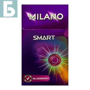 Заказать сигареты блоками Сигареты Milano Smart Blueberry (Милано Смарт Черника)