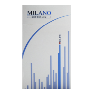 Заказать сигареты блоками Сигареты Milano Blue Superslims (Милано Блю Суперслимс)