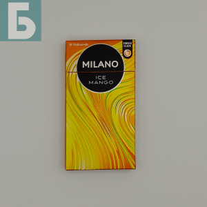 Заказать сигареты блоками Сигареты Milano Streams Ice Mango (Милано Стримс Айс Манго)