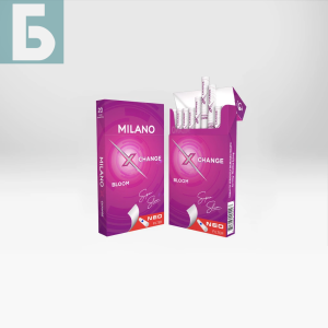 Заказать сигареты блоками Сигареты Milano Change Bloom (Милано Чейндж Черника)