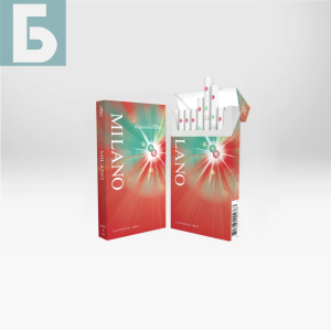 Заказать сигареты блоками Сигареты Milano Watermelon Mint (Милано Арбуз Мята)