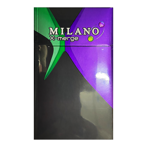 Заказать сигареты блоками Сигареты Milano X-Merge (Милано Кингсайз Черника с Ментолом)