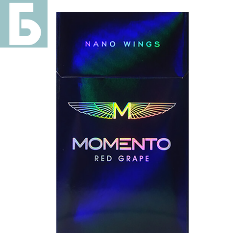 Заказать сигареты оптом Сигареты Momento Nano Wings Red Grape (Моменто Виноград Нано) Заказать сигареты блоками Сигареты Momento Nano Wings Red Grape (Моменто Виноград Нано)
