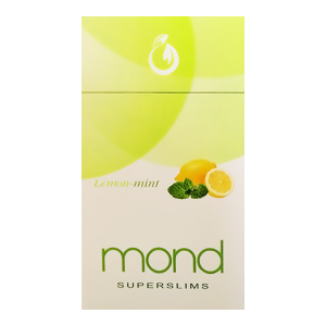 Заказать сигареты блоками Сигареты Mond Lemon Mint Superslims (Монд Лимоная Мята Суперслим)