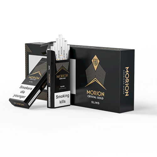 Заказать сигареты оптом Сигареты Morion Crystal Gold Slim (Морион Кристалл Голд Слим) Заказать сигареты блоками Сигареты Morion Crystal Gold Slim (Морион Кристалл Голд Слим)