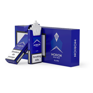 Заказать сигареты блоками Сигареты Morion Mild Blue Slim (Морион Милд Блю Слим)