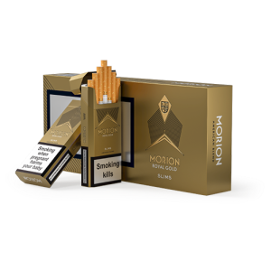 Заказать сигареты блоками Сигареты Morion Royal Gold Slim (Морион Роял Голд Слим)