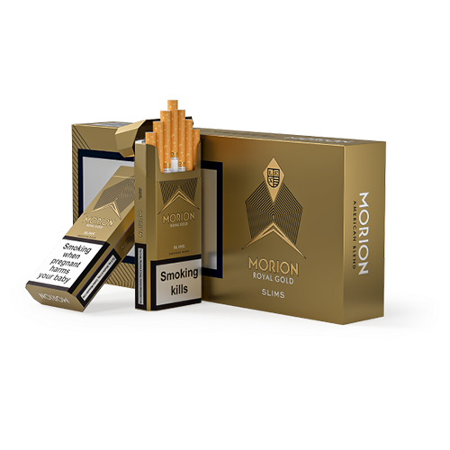 Заказать сигареты оптом Сигареты Morion Royal Gold Slim (Морион Роял Голд Слим) Заказать сигареты блоками Сигареты Morion Royal Gold Slim (Морион Роял Голд Слим)