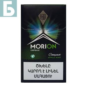 Заказать сигареты блоками Сигареты Morion Capsule Compact Apple Mint (Морион Капсула Яблоко)