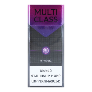 Заказать сигареты блоками Cигареты Multi Class Slim Size Amethist (Мульти Класс Слим Аметист)