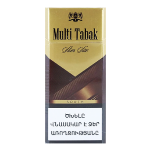 Заказать сигареты блоками Сигареты Multi Tabak South Slim (Мульти Табак Южный Слимс)