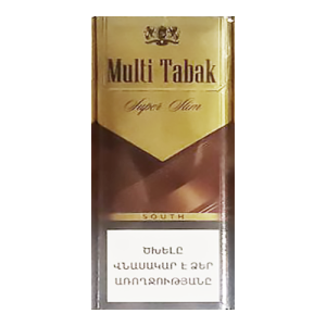 Заказать сигареты блоками Сигареты Multi Tabak South Superslims (Мульти Табак Южный Суперслимс)