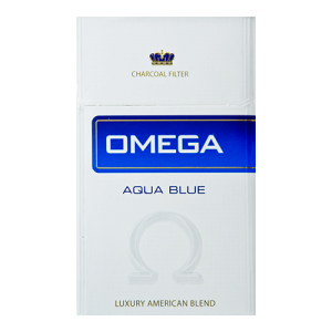Заказать сигареты блоками Сигареты Omega Aqua Blue (Омега Аква Блю)