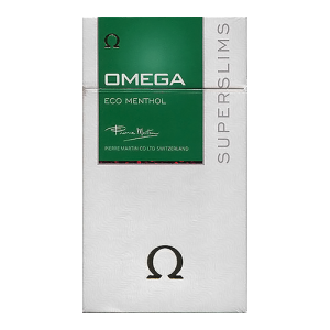 Заказать сигареты блоками Сигареты Omega Superslims Eco Menthol (Омега Суперслим Ментол)