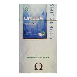 Заказать сигареты блоками Сигареты Omega Superslims Ice Blue (Омега Суперслим Айс Блю)