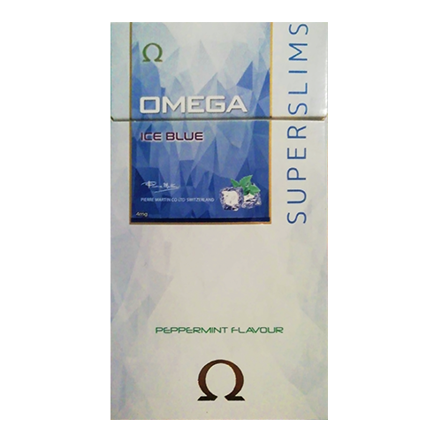 Заказать сигареты оптом Сигареты Omega Superslims Ice Blue (Омега Суперслим Айс Блю) Заказать сигареты блоками Сигареты Omega Superslims Ice Blue (Омега Суперслим Айс Блю)