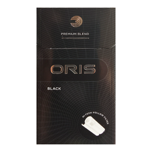 Заказать сигареты блоками Сигареты Oris Compact Black Hollow Filter (Орис Компакт Блэк Мундштук)