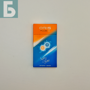 Заказать сигареты блоками Сигареты Oris Pulse Applemint-Orange (Орис Пульс Яблочная мята — Апельсин)