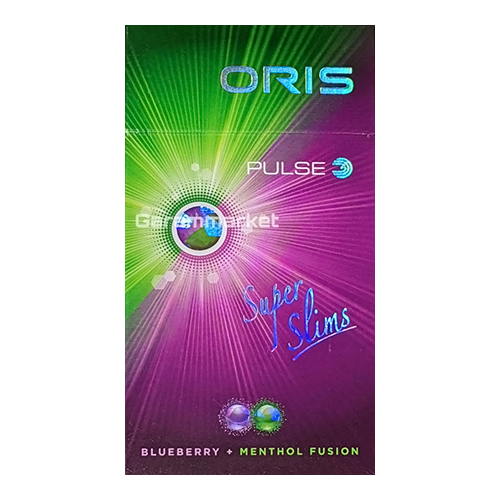 Заказать сигареты оптом Сигареты Oris Pulse Blueberry Menthol Superslims (Орис Пульс Черника Ментол Суперслимс) Заказать сигареты блоками Сигареты Oris Pulse Blueberry Menthol Superslims (Орис Пульс Черника Ментол Суперслимс)