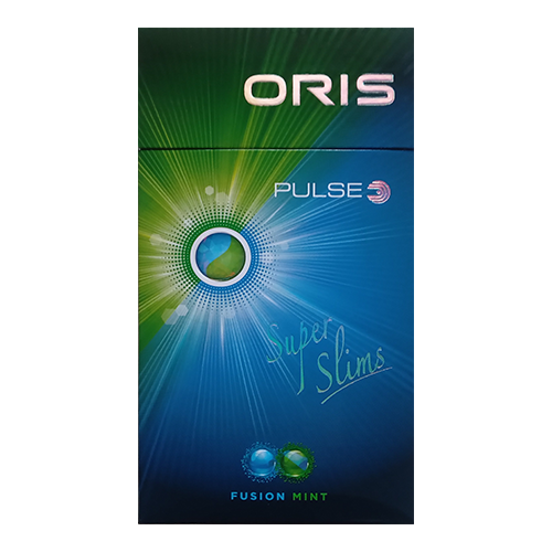 Заказать сигареты оптом Сигареты Oris Pulse Fusion Mint Superslims (Орис Пульс Фьюжн Суперслимс) Заказать сигареты блоками Сигареты Oris Pulse Fusion Mint Superslims (Орис Пульс Фьюжн Суперслимс)