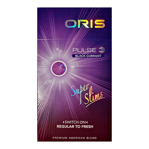 Заказать сигареты блоками Сигареты Oris Pulse Black Currant Superslims (Орис Черная Смородина Суперслим)