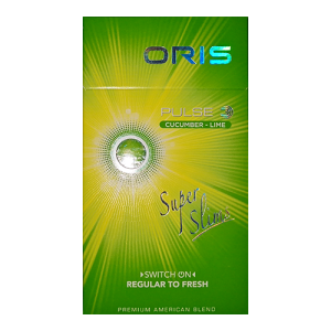 Заказать сигареты блоками Сигареты Oris Pulse Cucumber-lime Superslims (Орис Огурец Лайм Суперслим)