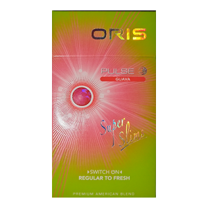 Заказать сигареты блоками Сигареты Oris Pulse Guava Superslims (Орис Гуава Суперслим)