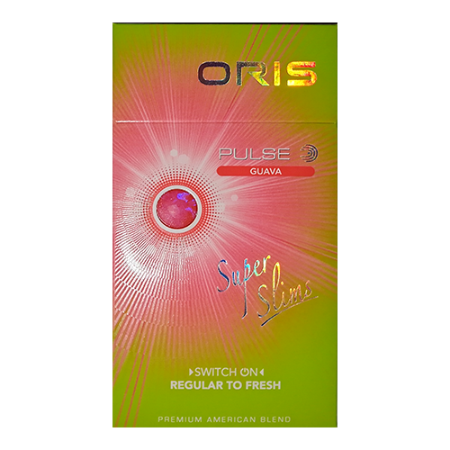 Заказать сигареты оптом Сигареты Oris Pulse Guava Superslims (Орис Гуава Суперслим) Заказать сигареты блоками Сигареты Oris Pulse Guava Superslims (Орис Гуава Суперслим)