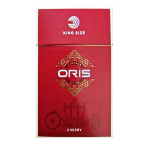 Заказать сигареты блоками Сигареты Oris Vintage Club King Size Cherry (Орис Винтаж Клаб Кинг Сайз Вишня)
