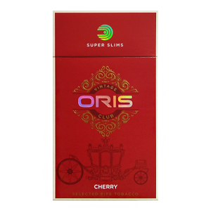 Заказать сигареты блоками Сигареты Oris Vintage Club Superslims Cherry (Орис Винтаж Клаб Суперслимс Вишня)