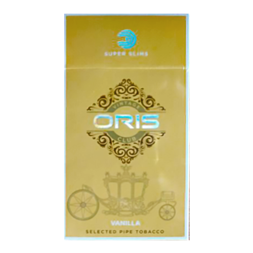 Заказать сигареты оптом Сигареты Oris Vintage Club Superslims Vanilla (Орис Винтаж Клаб Суперслимс Ваниль) Заказать сигареты блоками Сигареты Oris Vintage Club Superslims Vanilla (Орис Винтаж Клаб Суперслимс Ваниль)