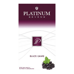 Заказать сигареты блоками Сигареты Platinum Seven Superslims Black Grape (Платинум Суперслимс Виноград)