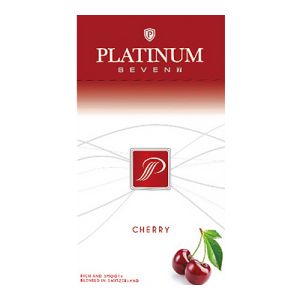 Заказать сигареты блоками Сигареты Platinum Seven Superslims Cherry (Платинум Суперслимс Вишня)