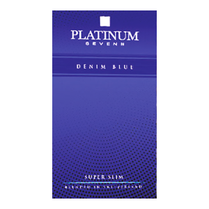 Заказать сигареты блоками Сигареты Platinum Seven Superslims Denim Blue (Платинум Суперслимс Дэним Блю)
