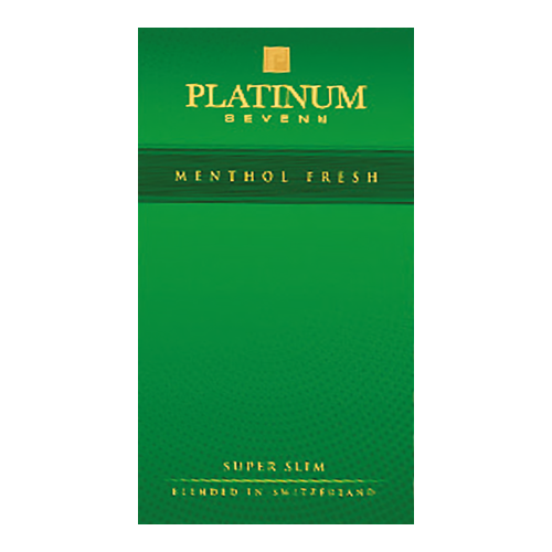 Заказать сигареты оптом Сигареты Platinum Seven Superslims Menthol Fresh (Платинум Суперслимс Ментол Фреш) Заказать сигареты блоками Сигареты Platinum Seven Superslims Menthol Fresh (Платинум Суперслимс Ментол Фреш)