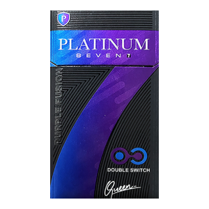 Заказать сигареты блоками Сигареты Platinum Seven Compact Double Switch Purple Fusion (Платинум Компакт Черника Ментол)