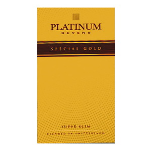 Заказать сигареты блоками Сигареты Platinum Seven Superslims Special Gold (Платинум Суперслимс Спешл Голд)