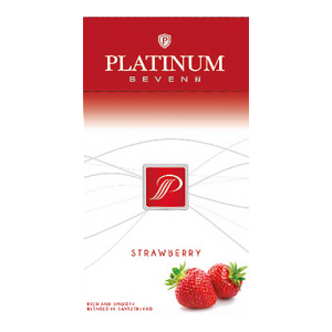 Заказать сигареты блоками Сигареты Platinum Seven Superslims Strawberry (Платинум Суперслимс Клубника)