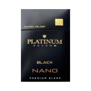 Заказать сигареты блоками Сигареты Platinum Seven Nano Black (Платинум Нано Блэк)