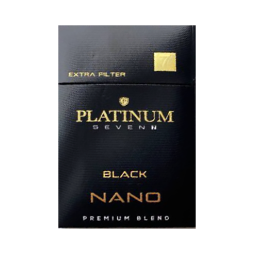 Заказать сигареты блоками Сигареты Platinum Seven Nano Black (Платинум Нано Блэк)