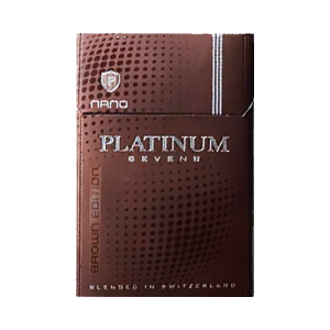 Заказать сигареты блоками Сигареты Platinum Seven Nano Brown Tube Filter (Платинум Нано Браун)