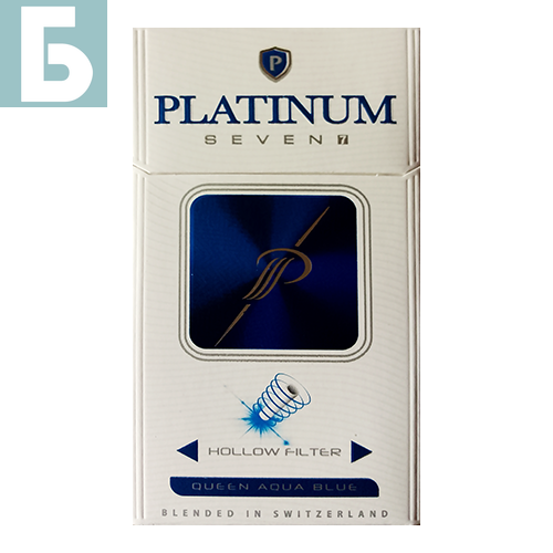 Заказать сигареты оптом Сигареты Platinum Seven Queen Aqua Blue (Платинум Компакт Аква Блю Мунштук) Заказать сигареты блоками Сигареты Platinum Seven Queen Aqua Blue (Платинум Компакт Аква Блю Мунштук)