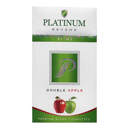 Заказать сигареты оптом Сигареты Platinum Seven Slims Double Apple (Платинум Cлимс Двойное Яблоко) Заказать сигареты блоками Сигареты Platinum Seven Slims Double Apple (Платинум Cлимс Двойное Яблоко)