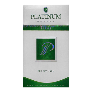 Заказать сигареты блоками Сигареты Platinum Seven Slims Menthol (Платинум Cлимс Ментол)