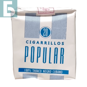 Заказать сигареты блоками Сигареты Popular Sin Filtro (Популяр без фильтра, Куба), пачка