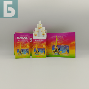 Заказать сигареты блоками Сигареты Raison French Juicy Superslims (Райзон Френч Джуси Суперслим Корея)