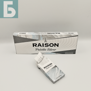 Заказать сигареты блоками Сигареты Raison Palette Silver Superslims (Рейсон Палет Сильвер Суперслим)