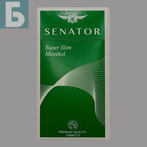 Заказать сигареты блоками Сигареты Senator Superslim Menthol (Сенатор Суперслим Ментол)