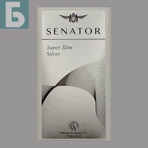 Заказать сигареты блоками Сигареты Senator Superslim Silver (Сенатор Суперслим Сильвер)